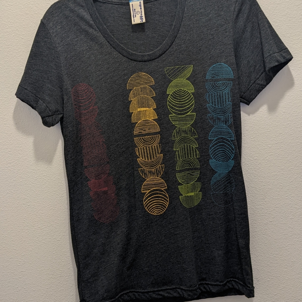 Grey Abstract Shirt